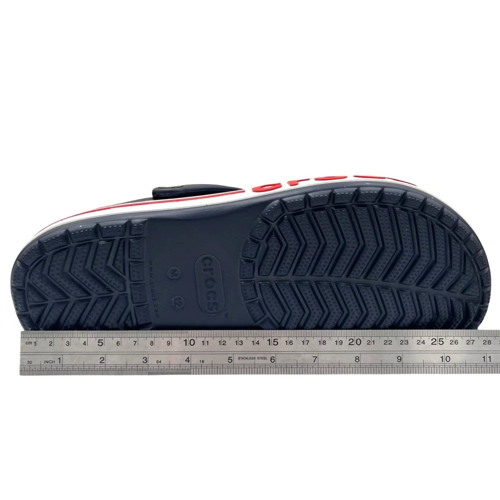 Crocs Bayaband Mens Slip-on Clog Size 12 Navy Blue Water Friendly Lightweight